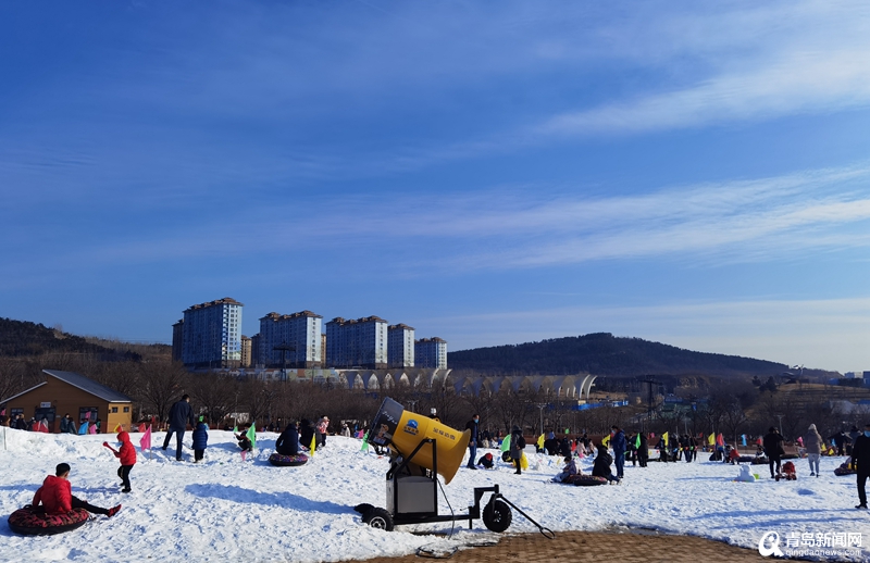 青岛世博园摩天轮正式投入使用！还有雪圈、彩虹大滑道……