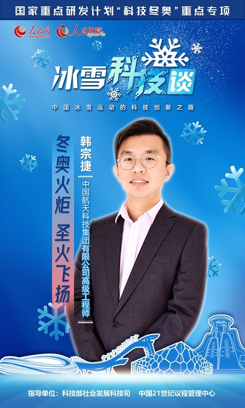 奥运会传火炬要多久(《人民冰雪·冰雪科技谈》：冬奥火炬“飞扬”采用氢燃料 零下40摄氏度不熄灭)