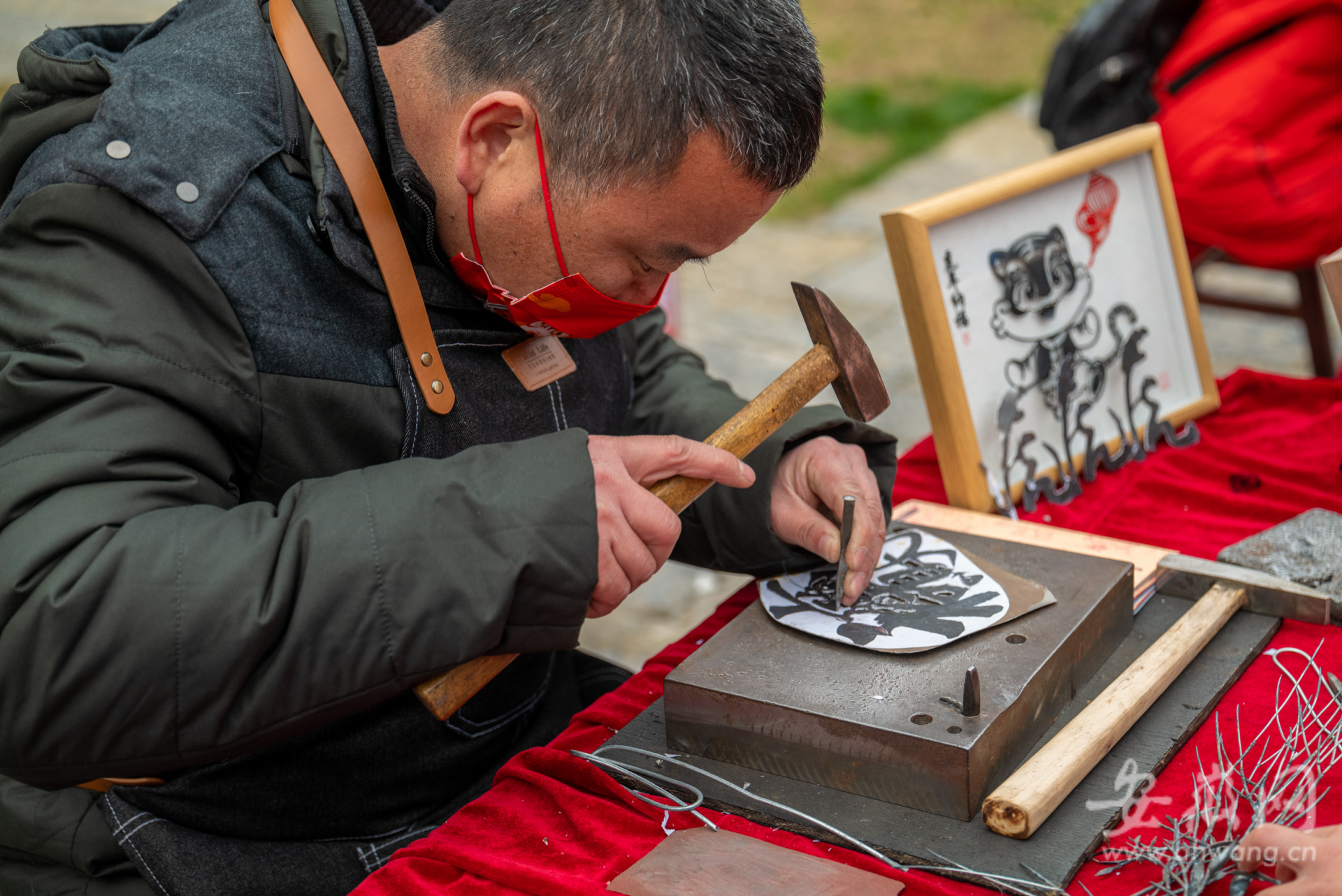 芜湖古城：民俗灯会迎虎年