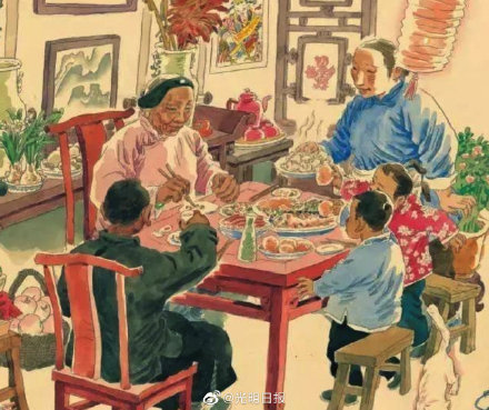 吃团圆饭的寓意和象征（年夜饭舌尖上的年文化）