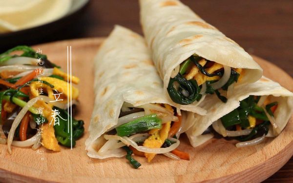 立春时节,咬满满一口春味—春饼
