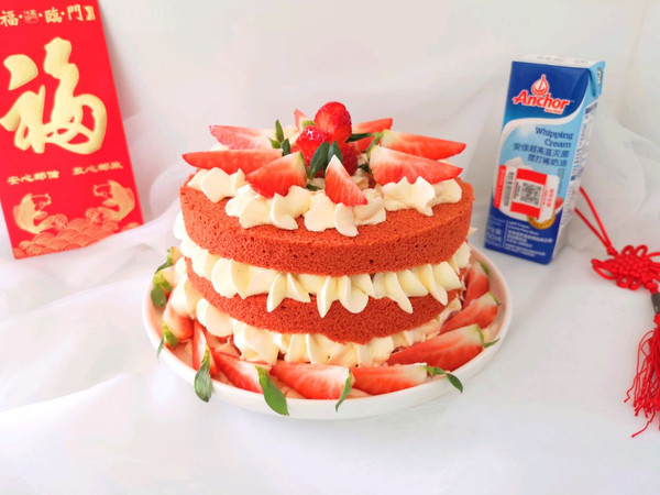 草莓季蛋糕唯美句子