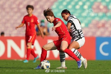 中国女足2:2韩国