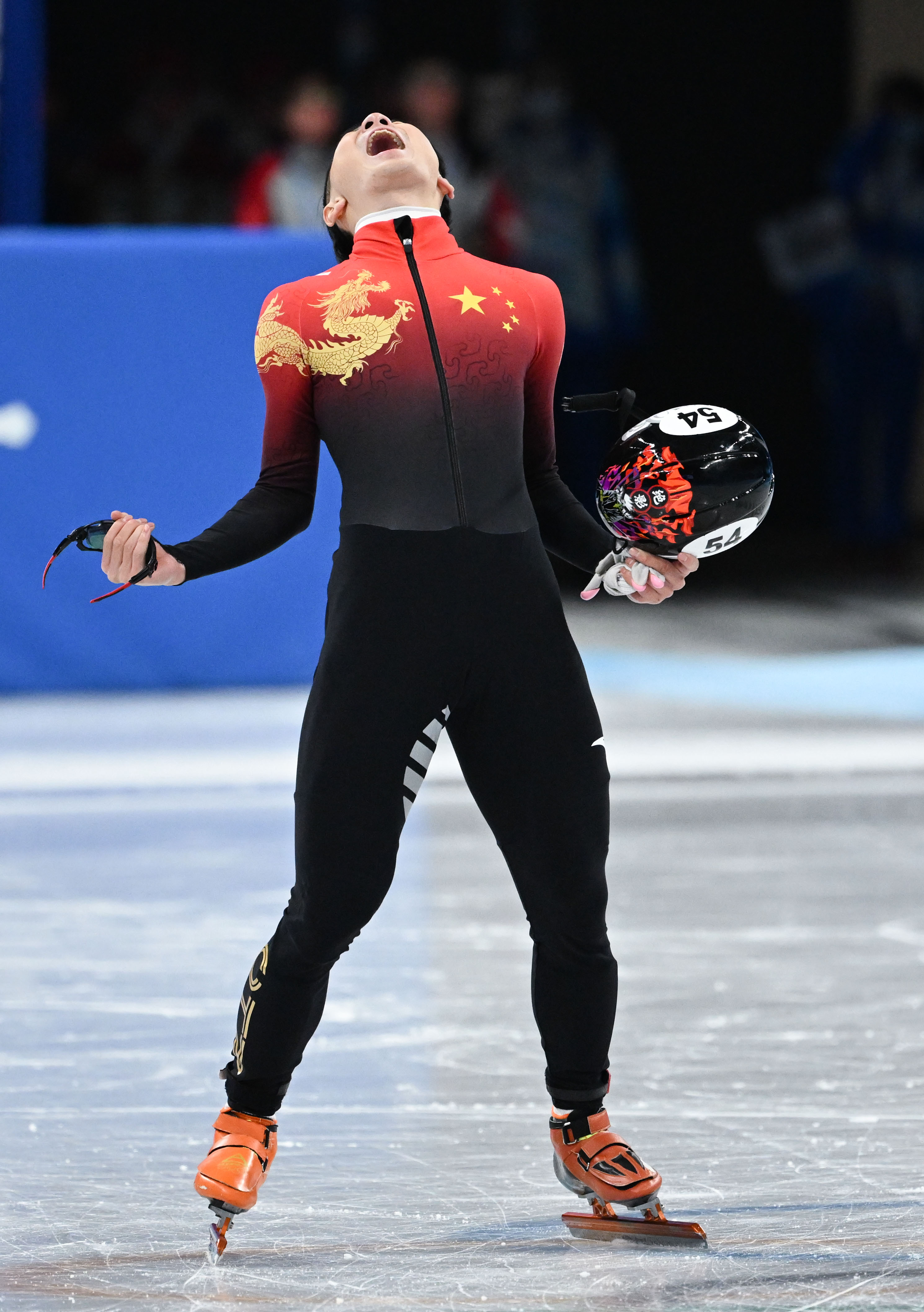 短道速滑——男子1000米决赛：中国选手任子威夺冠