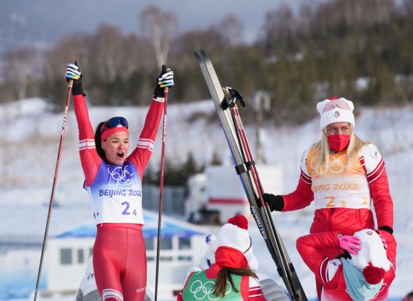 奥运会跑五公里多久(北京冬奥会｜越野滑雪女子4×5公里接力赛况)