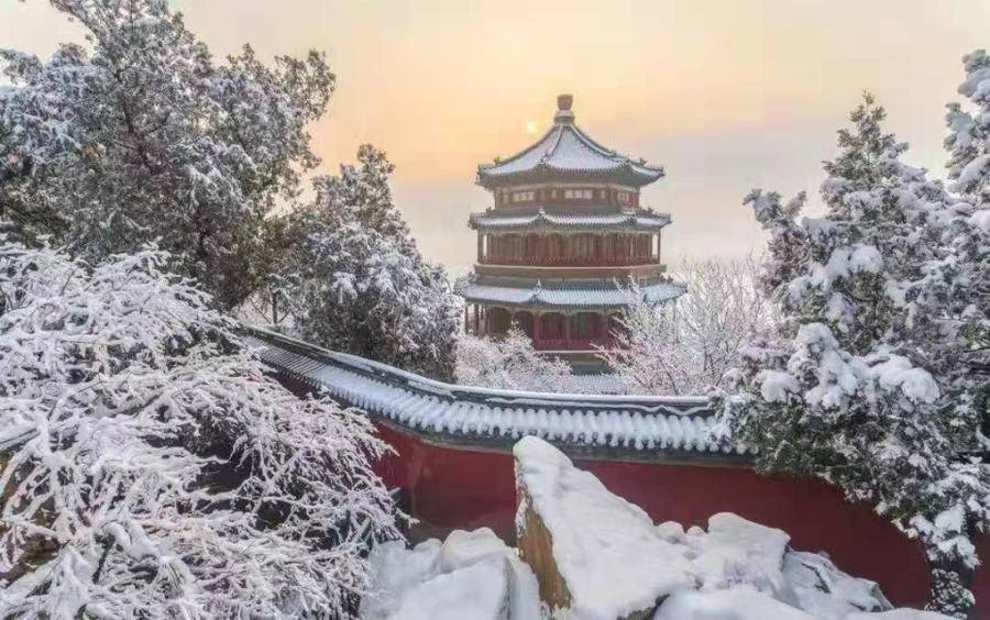 「散文」丁会仁｜故宫春雪来