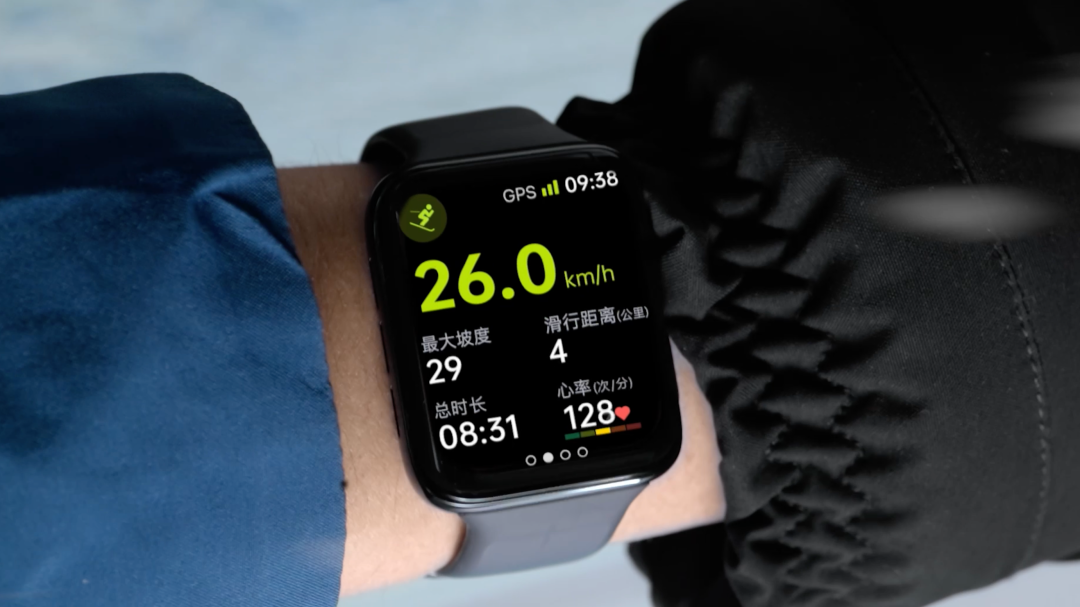 自研算法加持，OPPO Watch 2户外滑雪模式上线