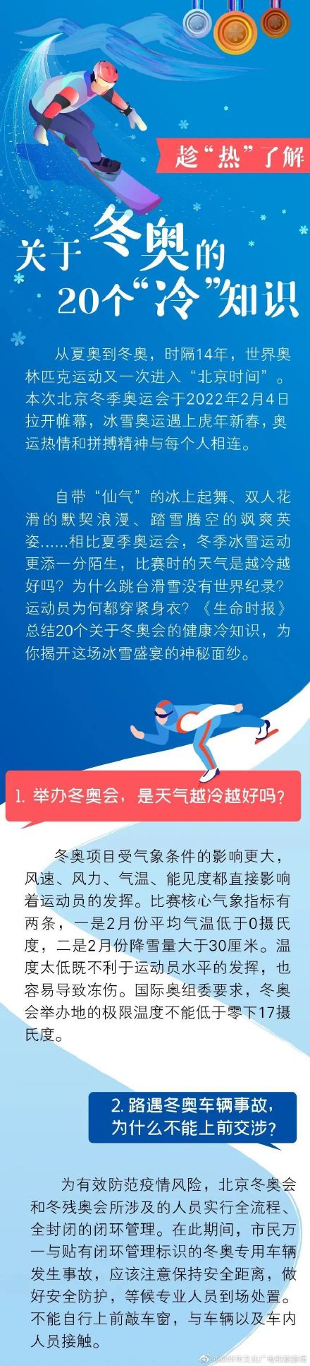 奥运会知识了解包括哪些(趁“热”了解｜关于冬奥的20个冷知识)