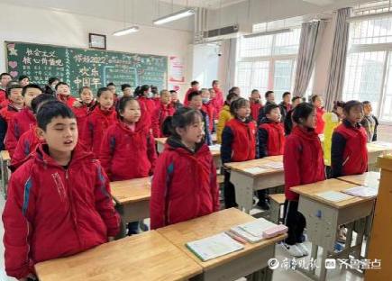 东昌府区郁光小学2022开学第一天(图1)