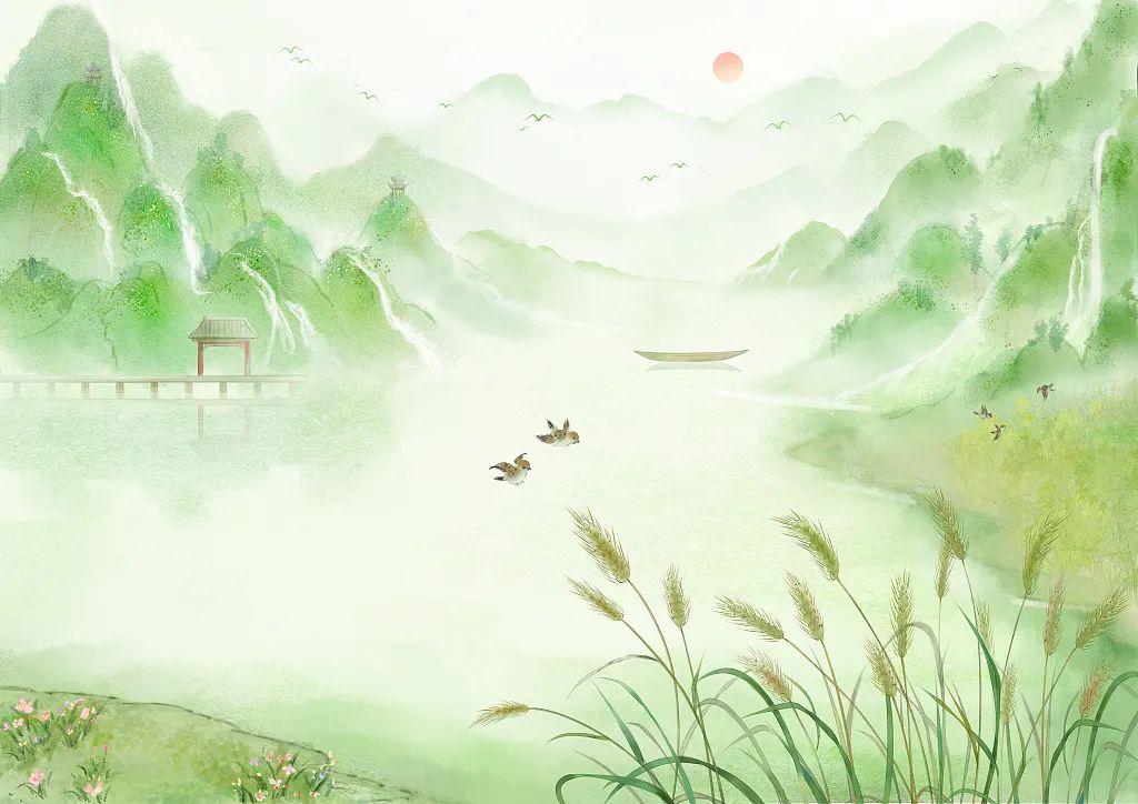 夜读时分，明月如故，清辉洒落书页，静默相伴，心随字句悠远。