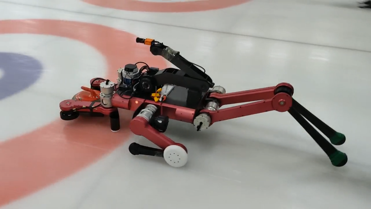 奥运会哪些项目是行为项目（上海交通大学创新研发，世界首款模仿人投掷冰壶的六足机器人“选手”亮相冬奥会）