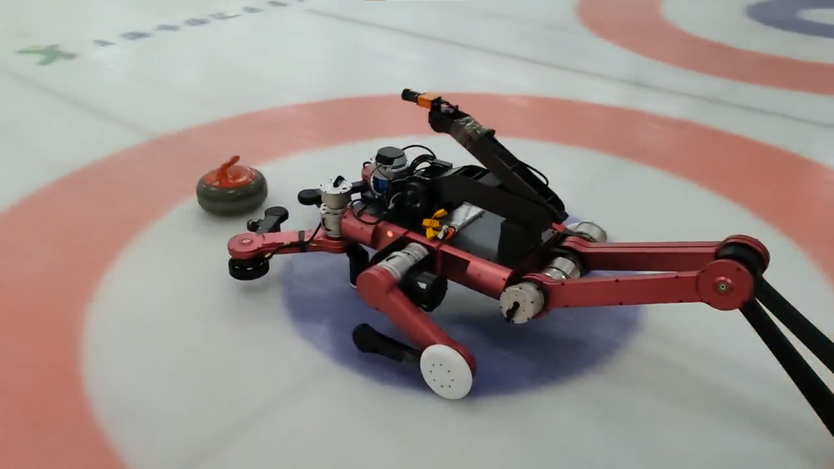 奥运会哪些项目是行为项目（上海交通大学创新研发，世界首款模仿人投掷冰壶的六足机器人“选手”亮相冬奥会）