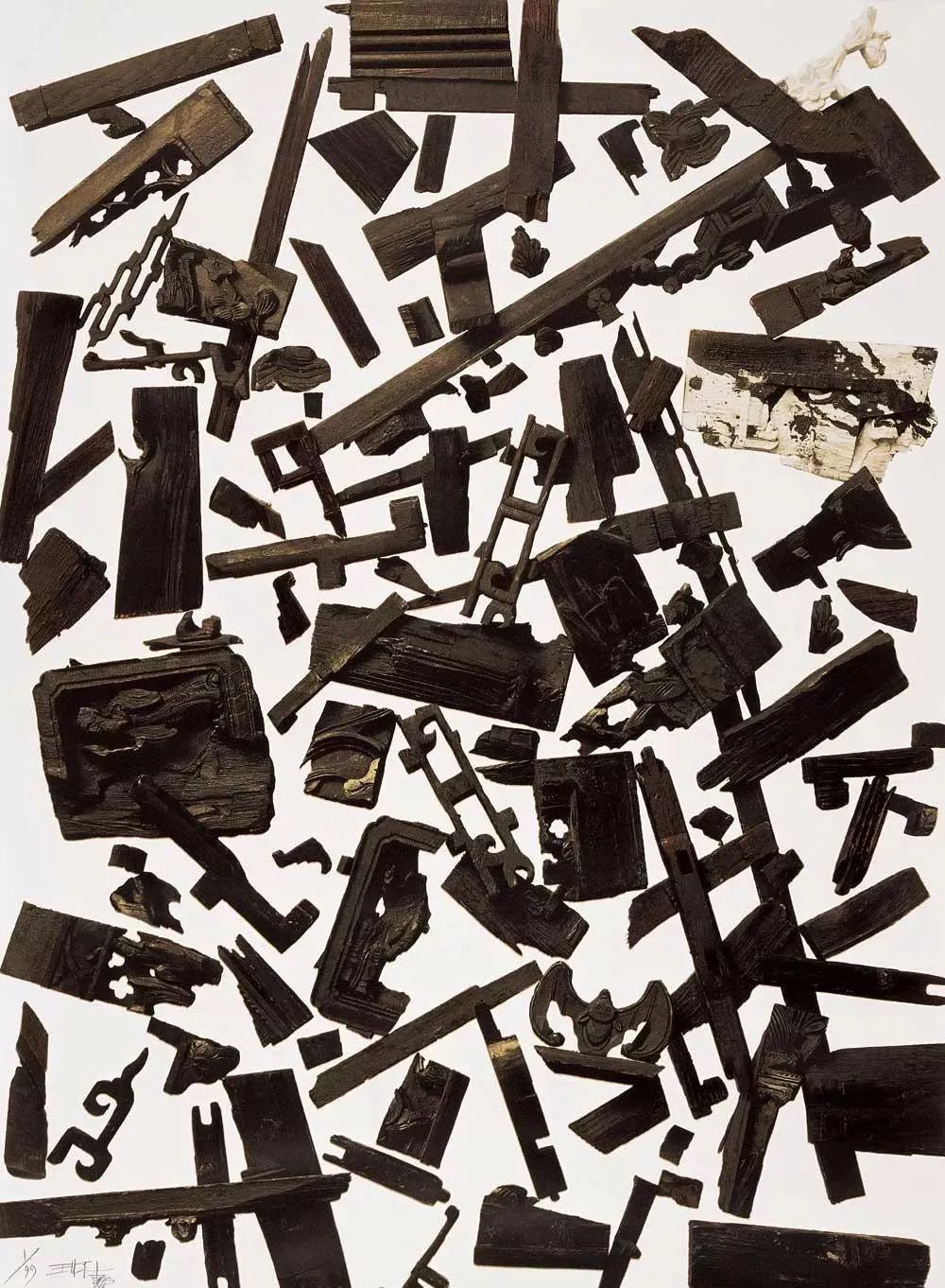 王怀庆 | 黑与白的交织