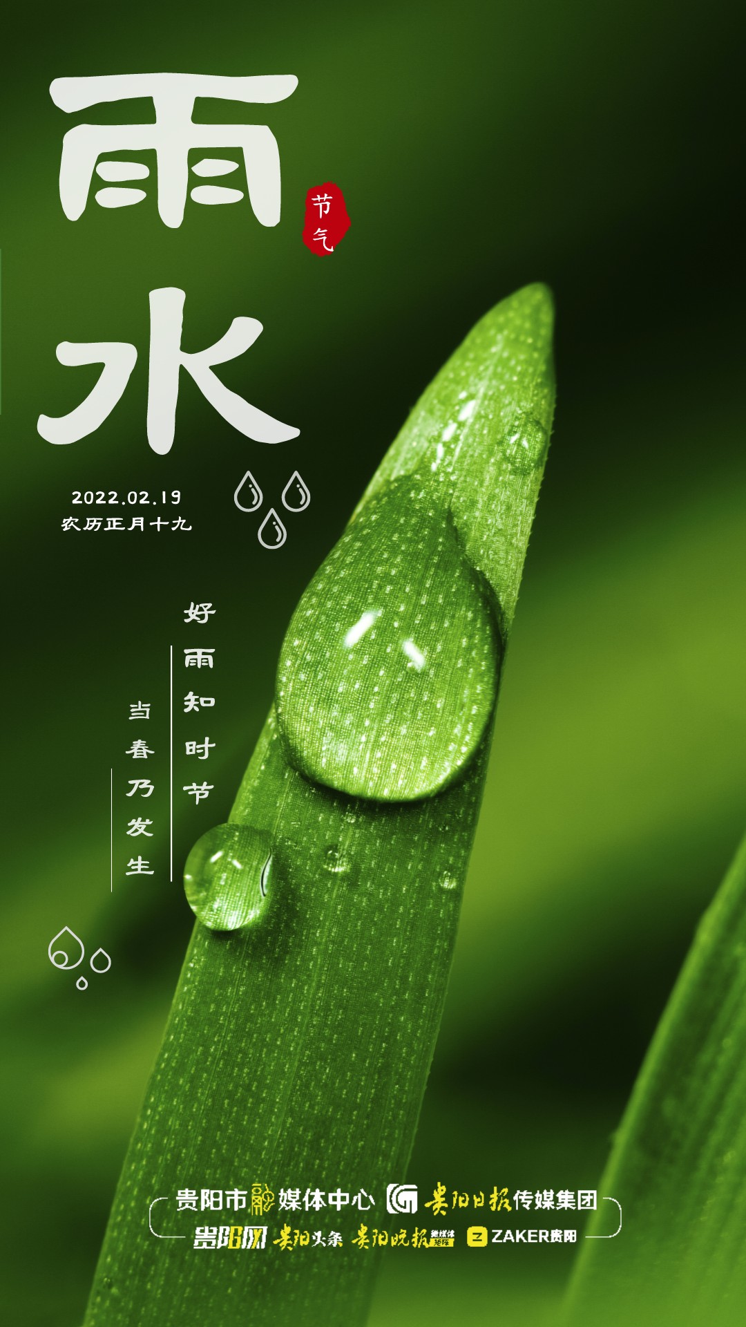 二十四节气·雨水