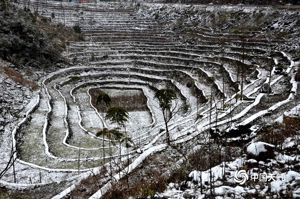 银装素裹！百色隆林乡村下雪了 银装,银装素裹,素裹,百色,隆林