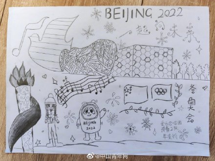 儿童画冬天雪花（小孩画雪花）
