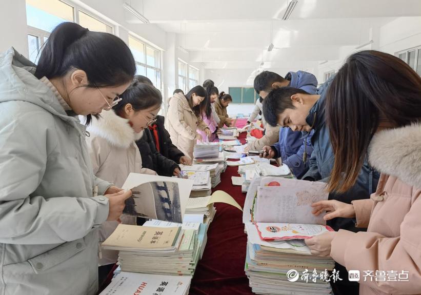 广平镇双庙魏小学开展寒假作业展评活动(图1)