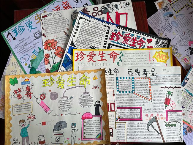 桃源縣漆河鎮(zhèn)中學(xué)人生無彩排 青春不“毒”行(圖1)