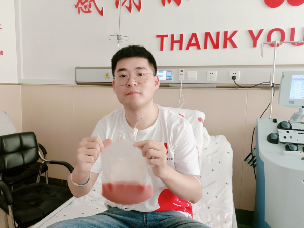 北华大学医学研究生无偿捐献造血干细胞 成为吉林省第127例捐献者