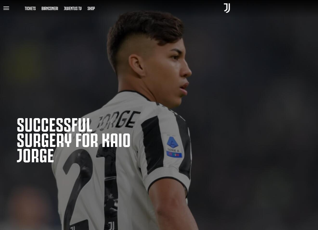 凯奥-若热右膝髌骨肌腱断裂（尤文官方：凯奥-若热右膝髌腱手术成功，将休战8个月）