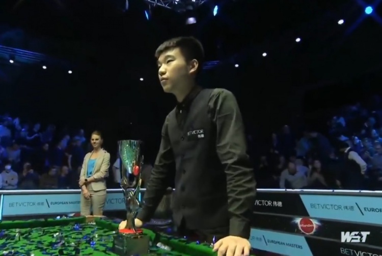 斯诺克欧洲大师赛范争一夺冠（斯诺克欧洲大师赛-21岁范争一10-9绝杀奥沙利文，首夺排名赛冠军）-华海博客