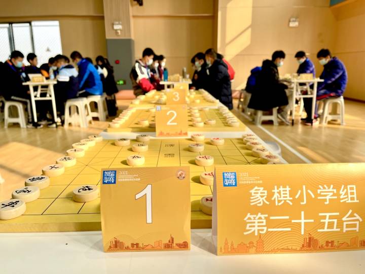 杭州幸福河小学承办市级校际联赛象棋项目(图1)