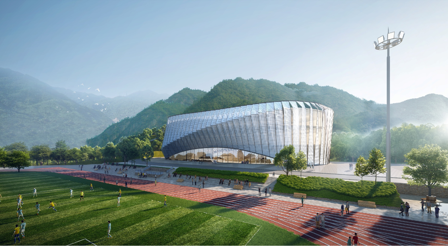 重庆工商大学茶园校区开建了 看看未来是啥样