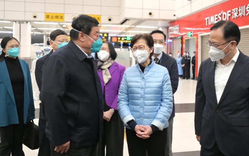 林郑月嫦娥：最大限度落实内地香港专家小组提出的防疫措施。