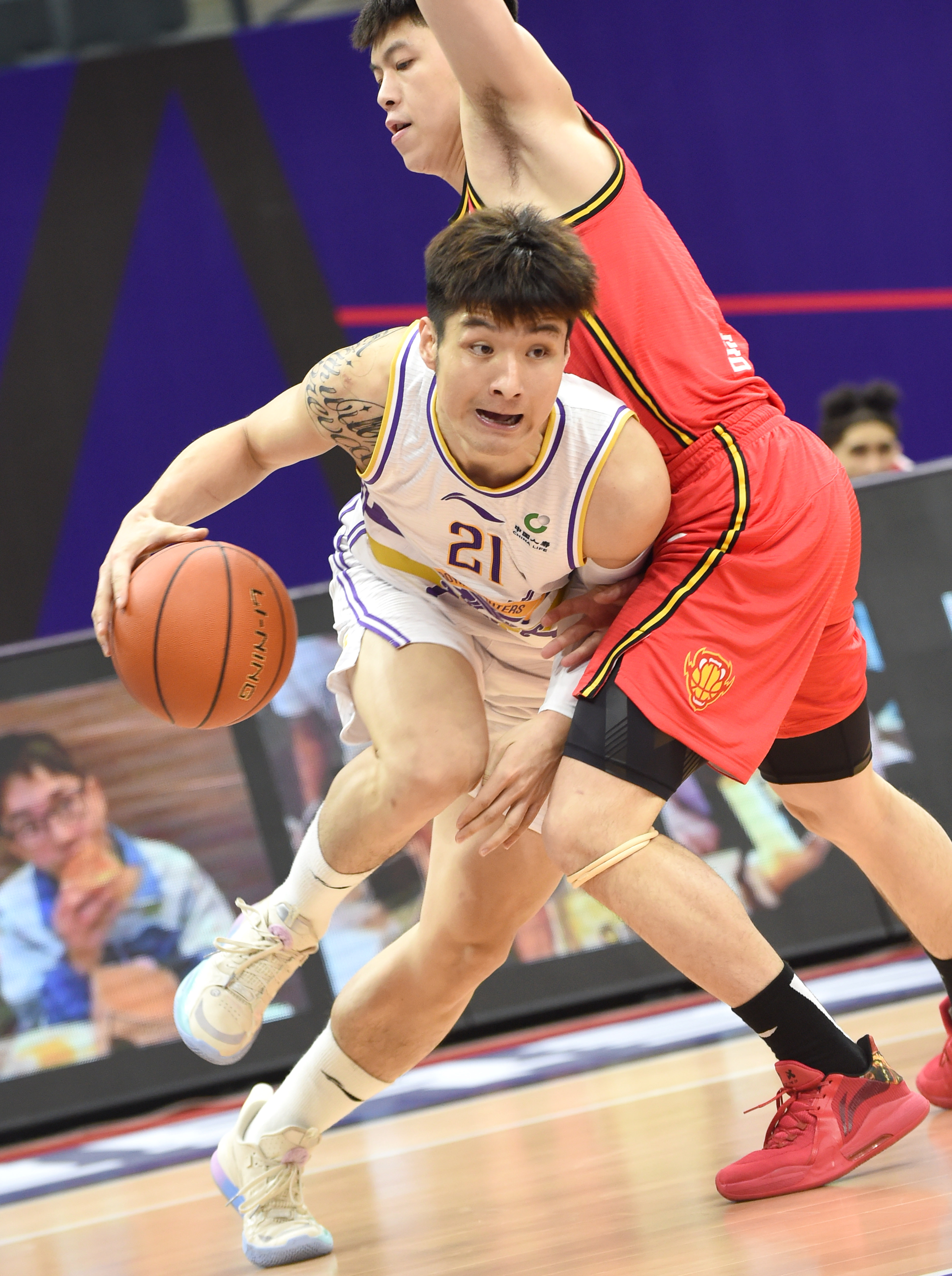 篮球——CBA第三阶段：北京控股对阵深圳马可波罗
