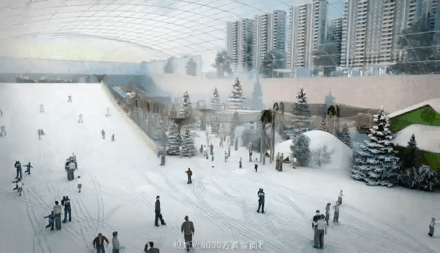 杭州哪里有滑雪场（重磅！杭州首个室内滑雪场来了，1万+平方米，暑假就开业，跟小时记者去踩场）-趣拿体育