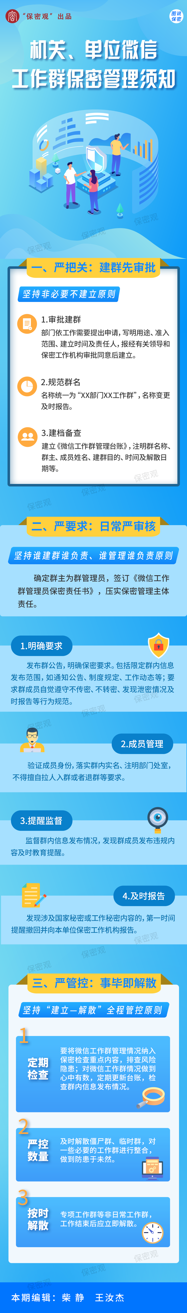 机关、单位微信工作群如何做好保密工作？牢记这三点