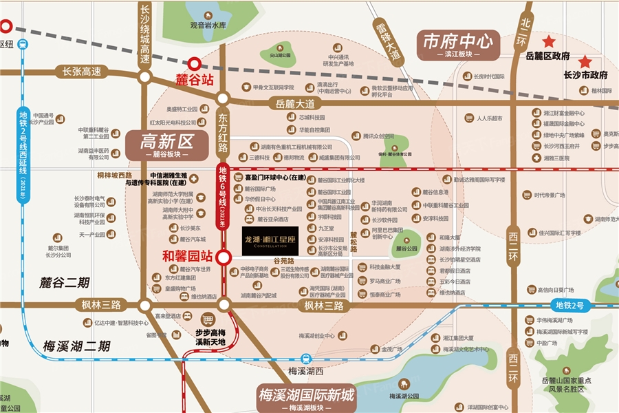 长沙别墅楼盘排行榜：龙湖湘江星座超高人气受热捧