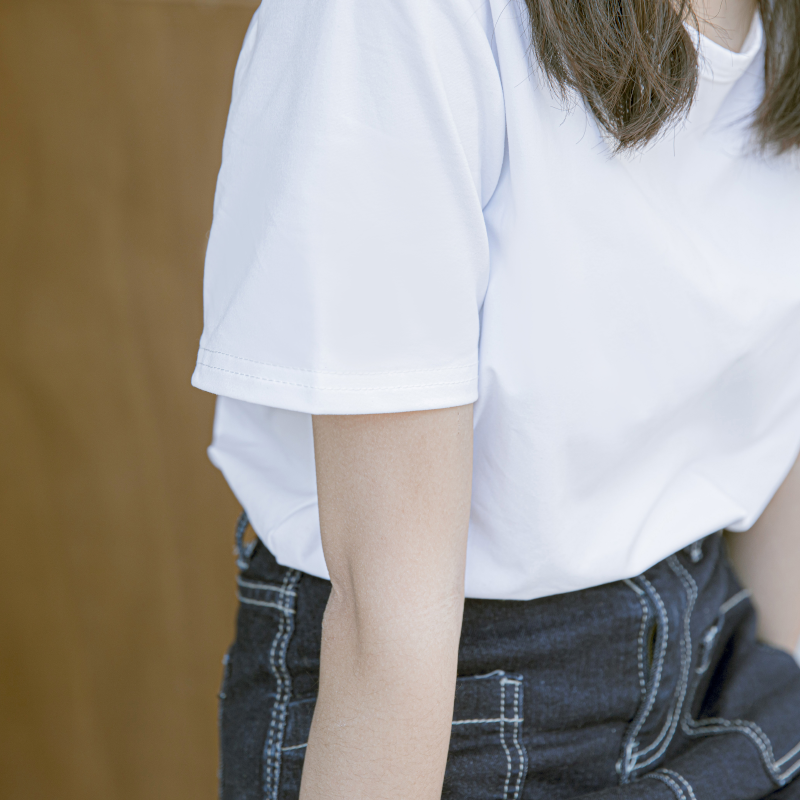 社计部纯白T恤69元3件！夏日养眼基础款，轻薄不透不闷汗，久穿不腻，百搭时尚，水洗不变形