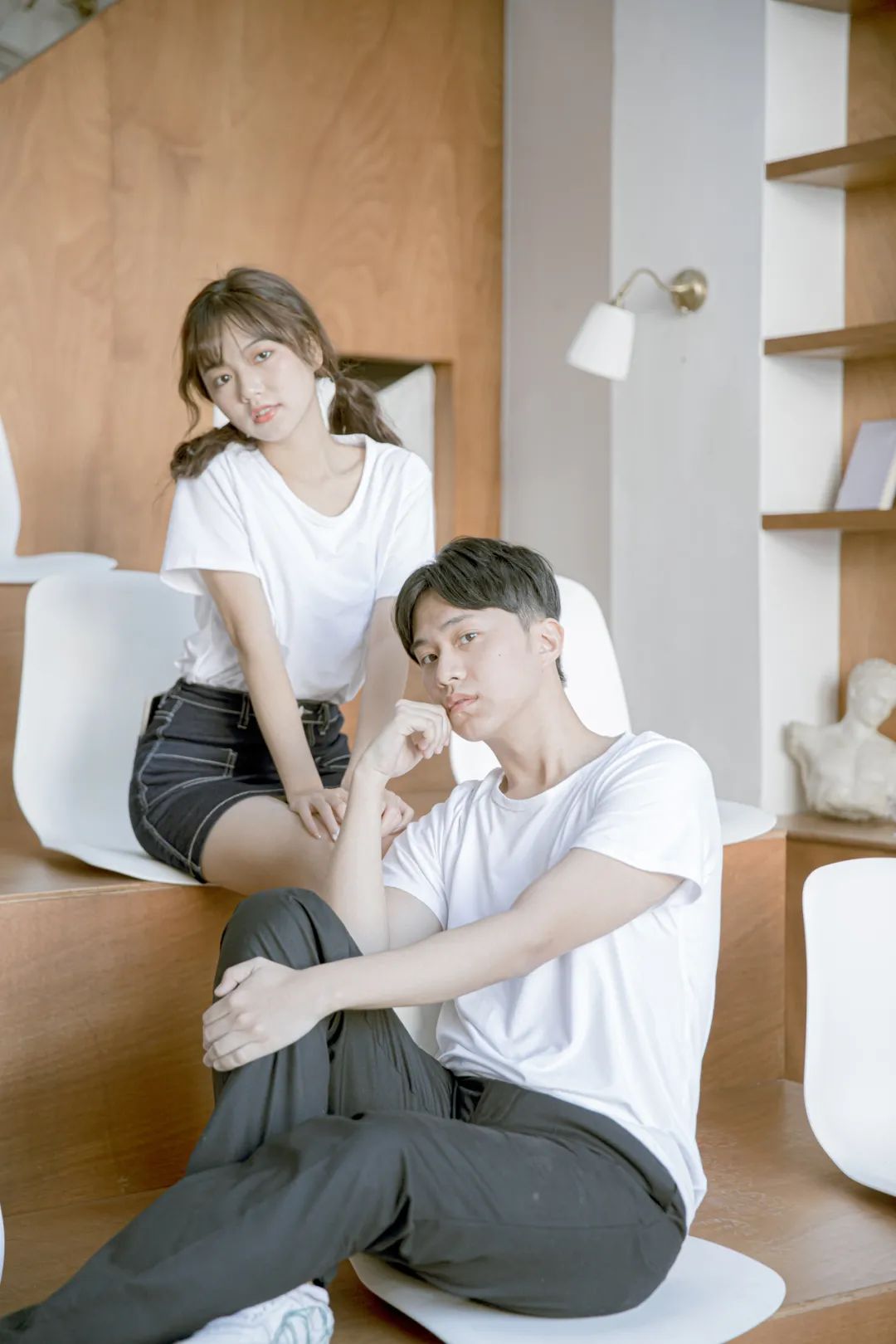 社计部纯白T恤69元3件！夏日养眼基础款，轻薄不透不闷汗，久穿不腻，百搭时尚，水洗不变形