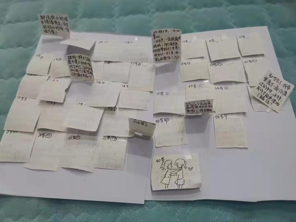重回妈妈的青春时代，初中老师带领学生制作妇女节创意礼物