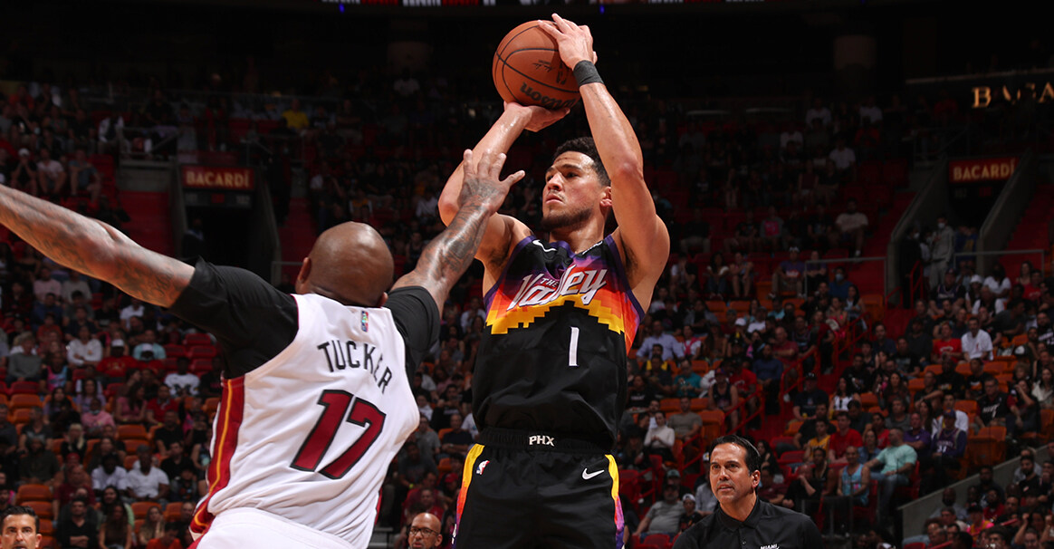 太阳客场大胜热火（布克23+9邓罗22分 太阳客场大胜热火）-华海博客