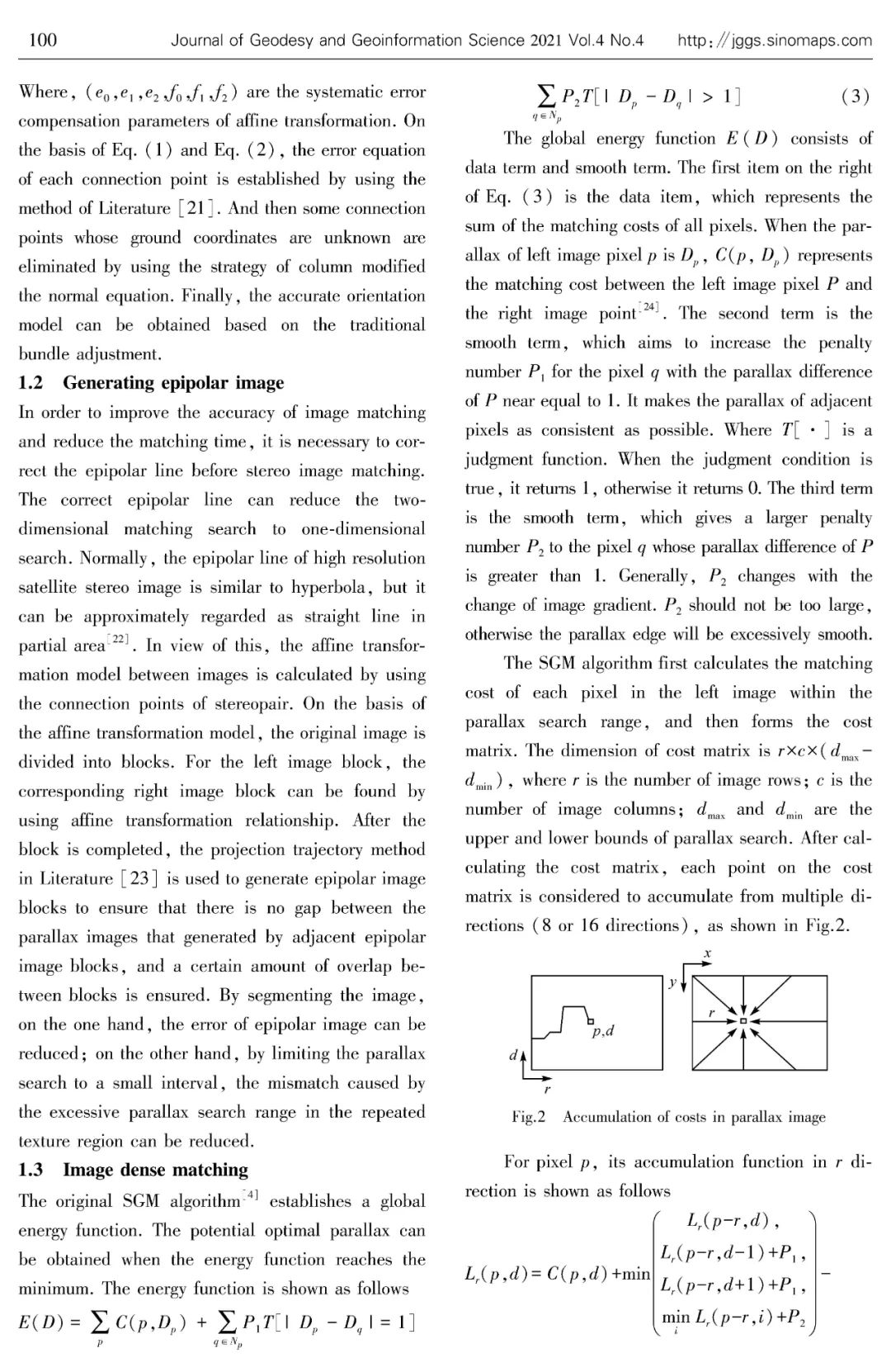 Jingguo LYU et al. |《测绘学报（英文版）》（JGGS）精选论文