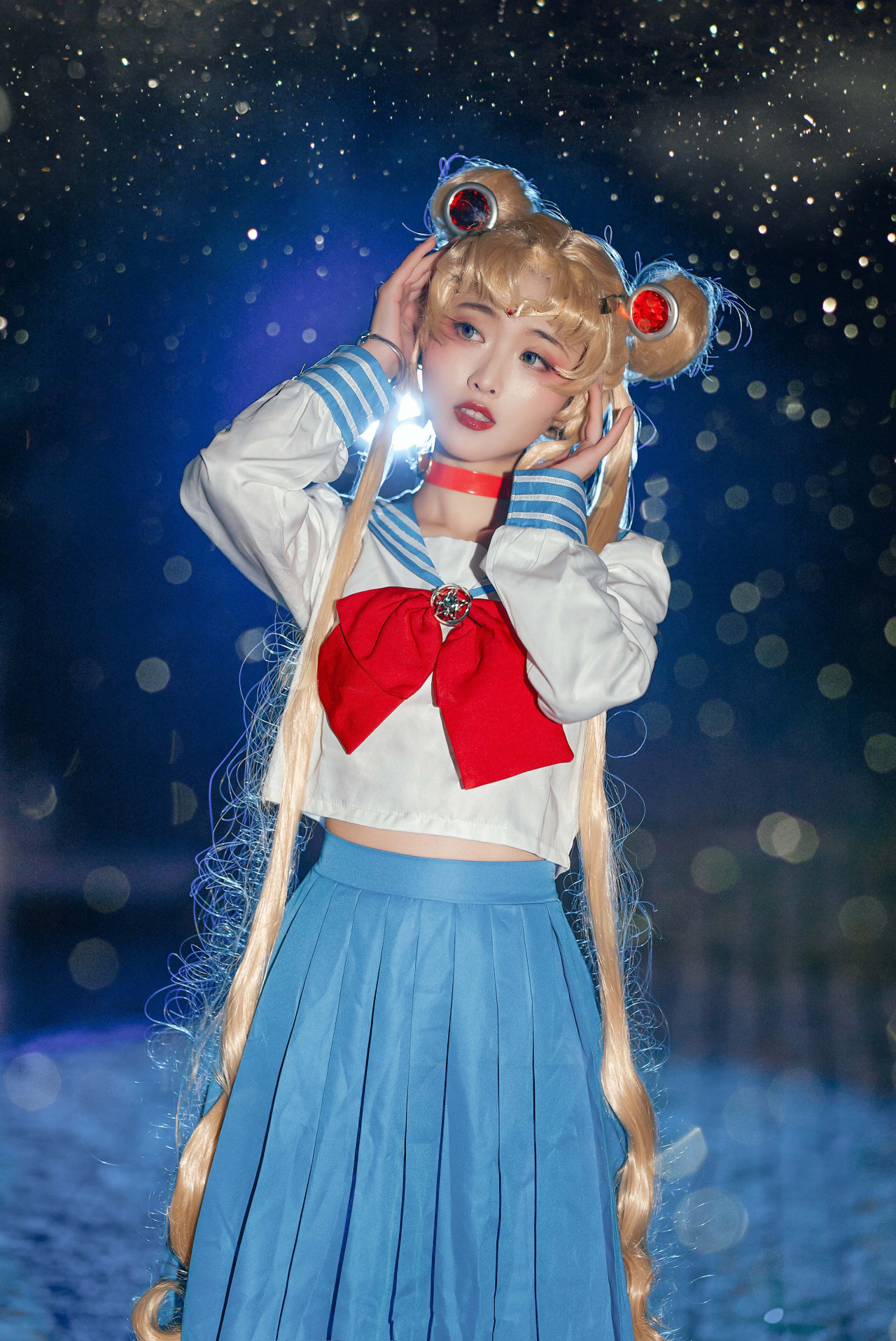 漫画《美少女战士》衍生女主月野兔Cosplay图-哪边嗨