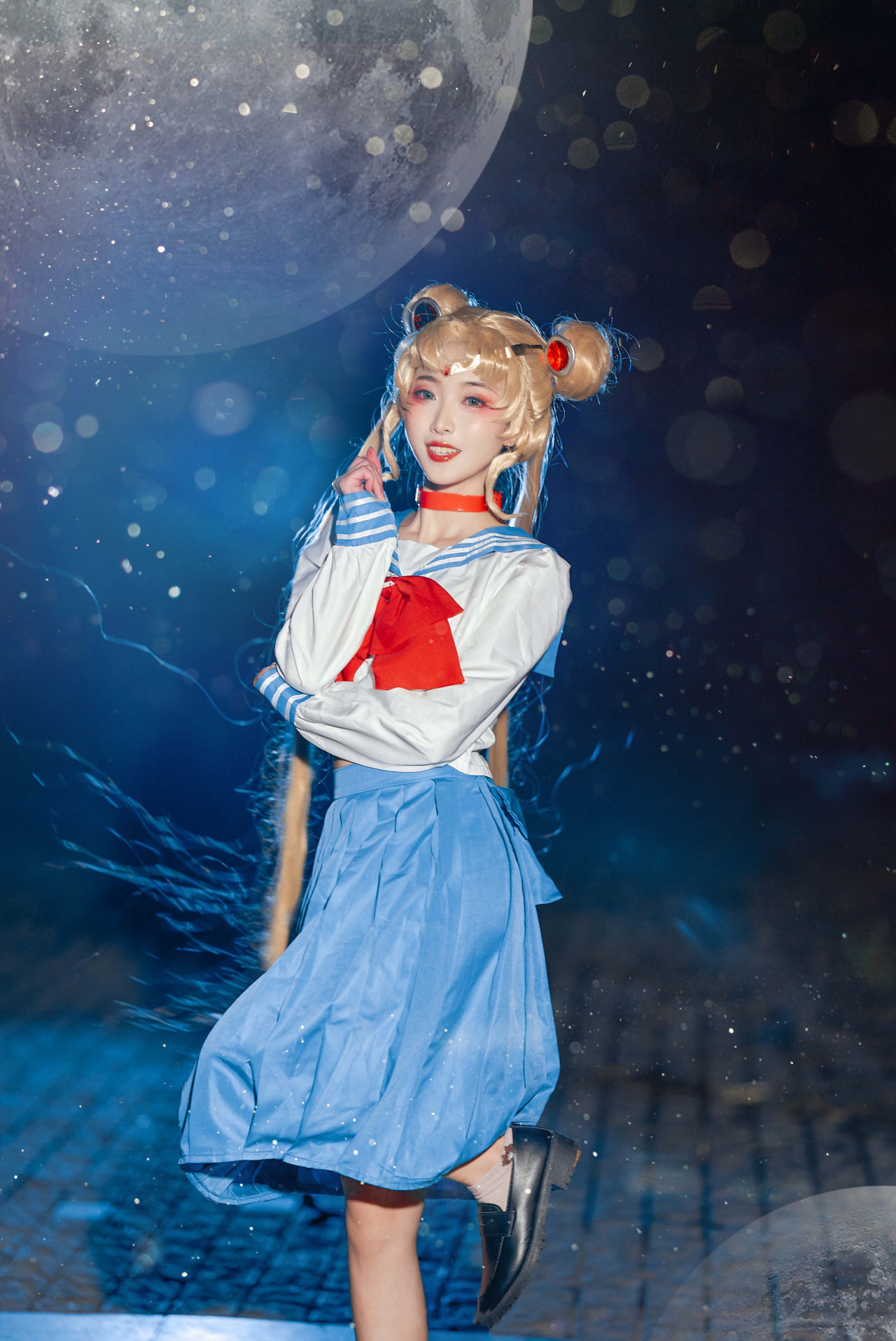 漫画《美少女战士》衍生女主月野兔Cosplay图-哪边嗨