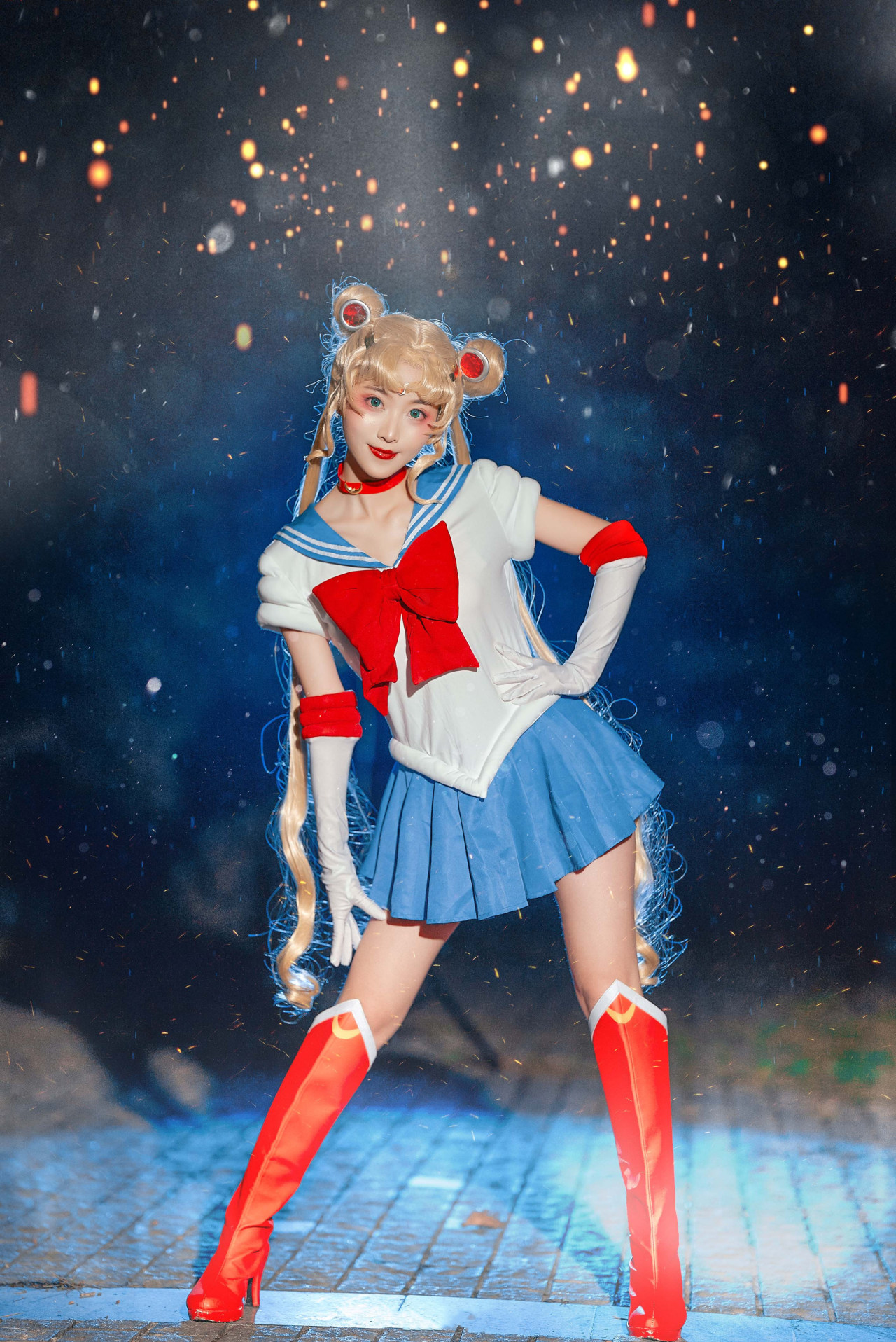 漫画《美少女战士》衍生女主月野兔Cosplay图-哪边嗨