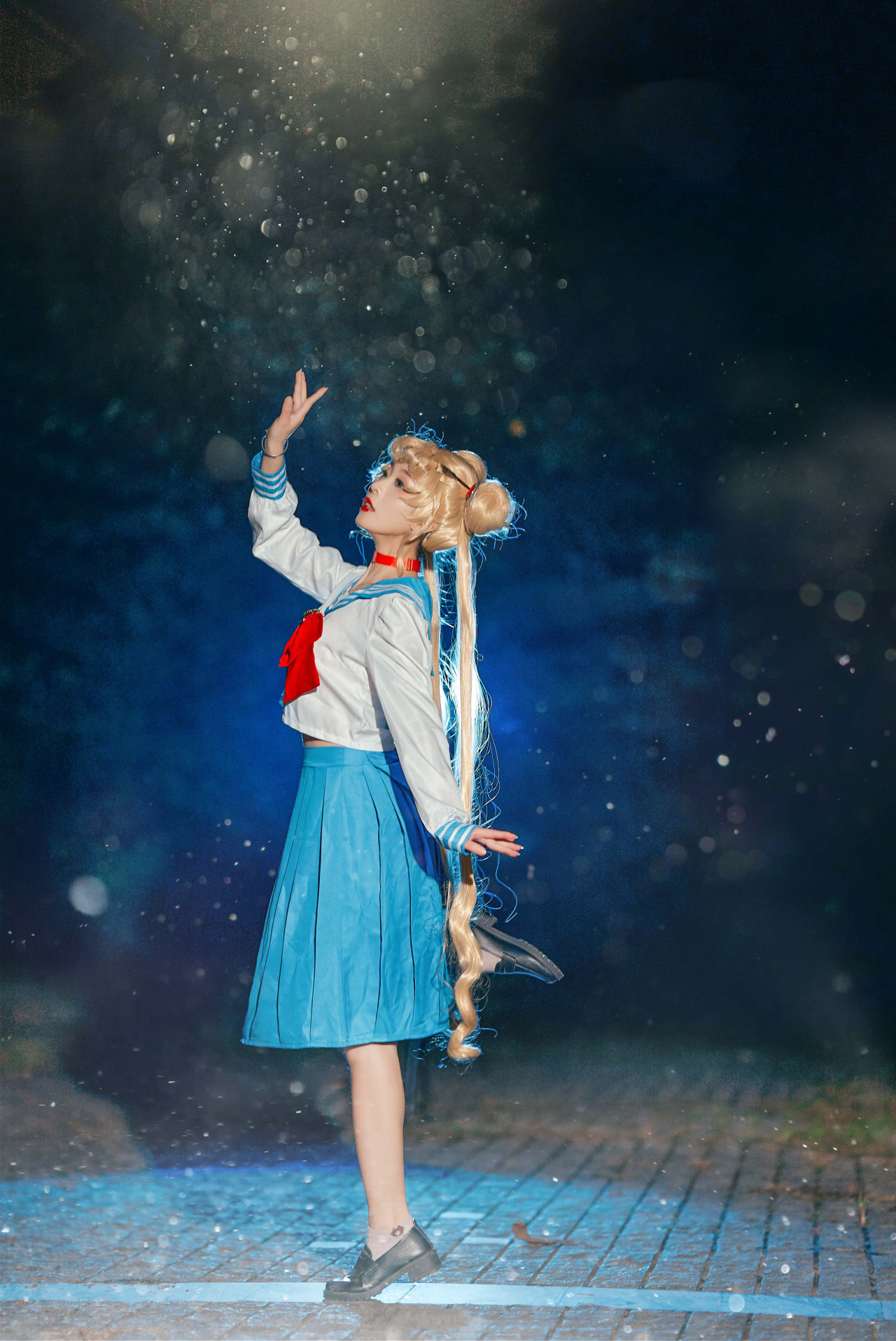 漫画《美少女战士》衍生女主月野兔Cosplay图-哪边嗨