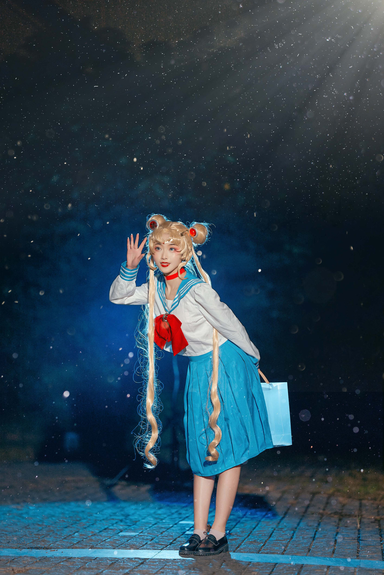 漫画《美少女战士》衍生女主月野兔Cosplay图-哪边嗨