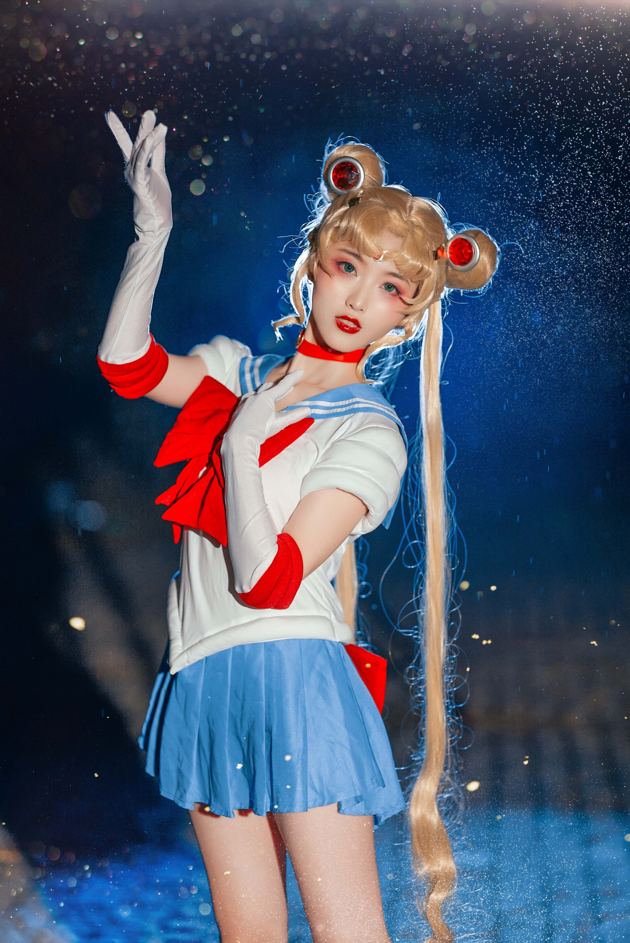 漫画《美少女战士》衍生女主月野兔Cosplay图-哪边嗨