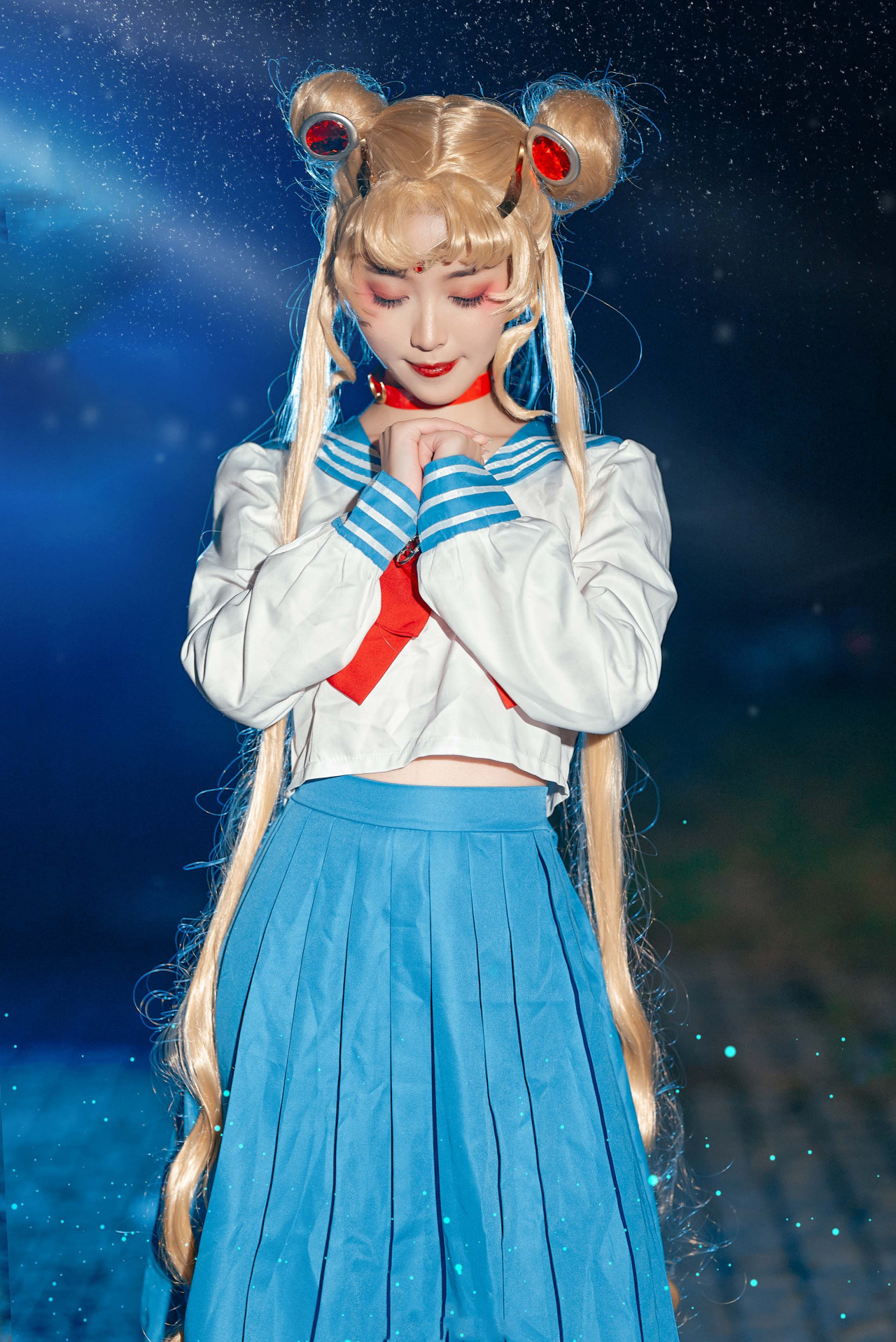 漫画《美少女战士》衍生女主月野兔Cosplay图-哪边嗨