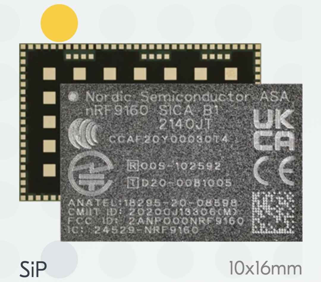 Nordic nRF 9160 SiP