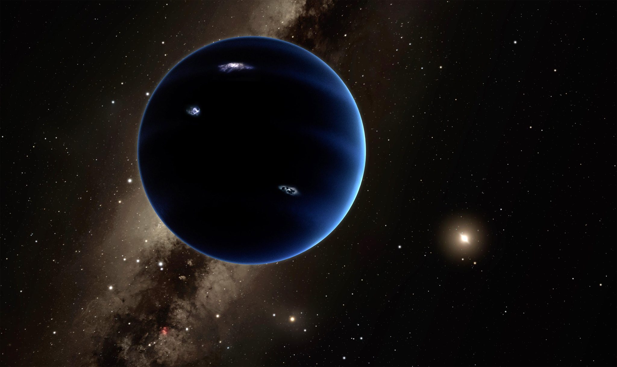 寻找九号行星：质量或为地球的5-10倍，距离太阳400-800 au