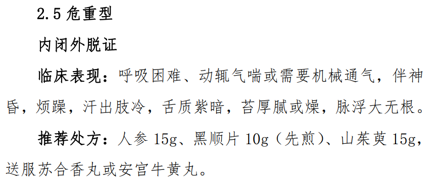 多款中成药被推荐用于不同类型的新冠确诊病例