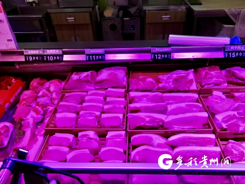 部分门店猪肉跌破8元 贵阳市民：“降价了也按需购买”