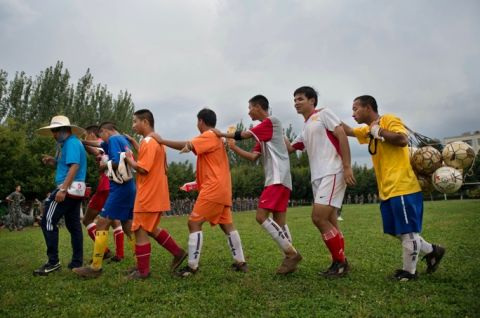 中国残疾人足球队世界杯(中国盲人足球队真是太了不起了)