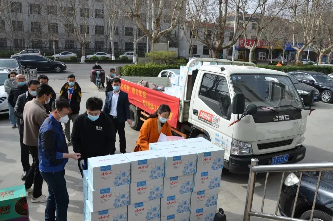 齊心協力 共克時艱 | 寒亭多家愛心企業捐贈物資 助力疫情防控工作